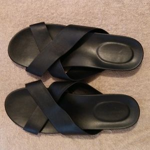 Women Sandals, Black, Size 9.5 M